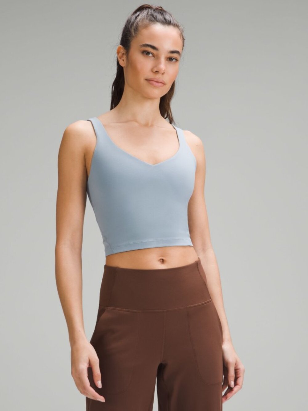Lululemon Align Light Blue V-Neck Tank Size 6